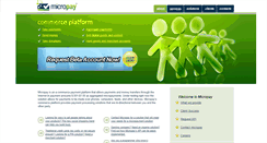 Desktop Screenshot of micropay.com